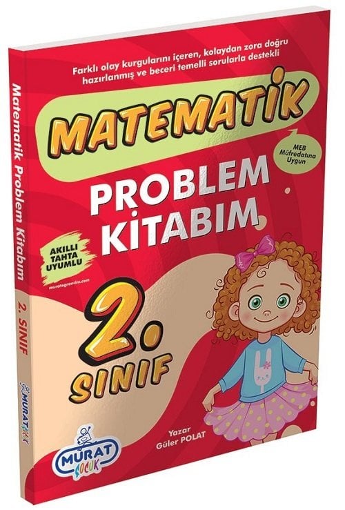 Murat 2. Sınıf Matematik Problem Kitabım Murat Yayınları