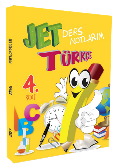 Jet Yayınları 4. Sınıf Türkçe Jet Ders Notlarım Jet Yayınları