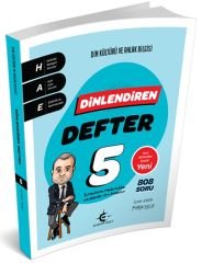 Eker Test 5. Sınıf Din Kültürü ve Ahlak Bilgisi Dinlendiren Konu Anlatımlı Defter Eker Test Yayınları