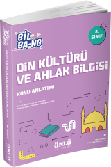 Ünlü 8. Sınıf Din Kültürü ve AhlaK Bilgisi Bil Bang Konu Anlatımlı Ünlü Yayınları