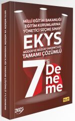 Makro Kitabevi MEB EKYS Müdür ve Yardımcılığı 7 Deneme Çözümlü Makro Kitabevi