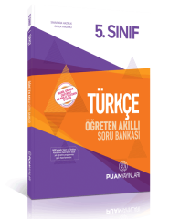 SÜPER FİYAT - Puan 5. Sınıf Türkçe Öğreten Akıllı Soru Bankası Puan Yayınları