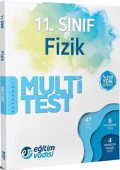 SÜPER FİYAT - Eğitim Vadisi 11. Sınıf Fizik Multi Test Soru Bankası Eğitim Vadisi Yayınları