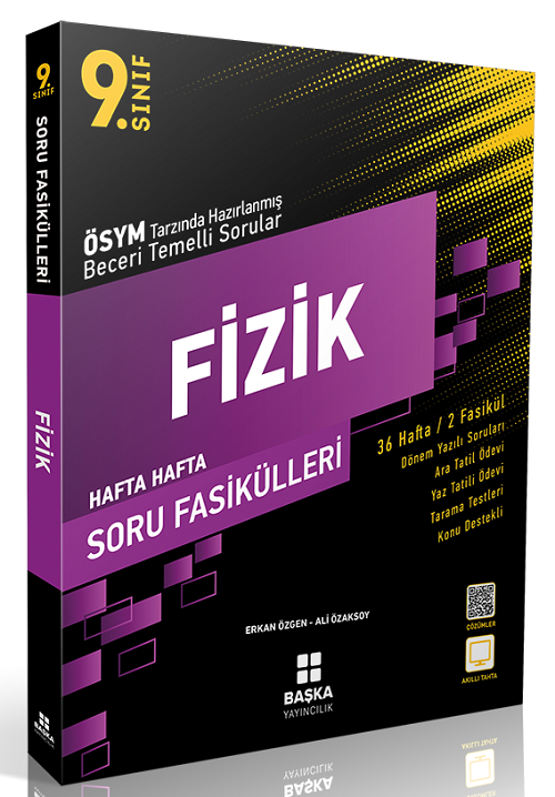 Başka 9. Sınıf Fizik Hafta Hafta Soru Fasikülleri Başka Yayınları