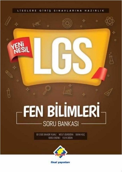 Final 8. Sınıf LGS Fen Bilimleri Soru Bankası Final Yayınları