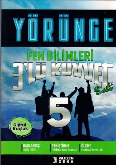 İşleyen Zeka 5. Sınıf Fen Bilimleri 3 lü Kuvvet Seti Yörünge Serisi İşleyen Zeka Yayınları