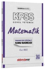 SÜPER FİYAT - Aklımdavar KPSS Matematik Kasırga Soru Bankası PDF Çözümlü - Enis Avcı Aklımdavar Yayııncılık