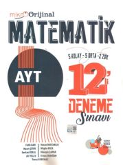 Orijinal YKS AYT Matematik 12 li Mikro Deneme Orijinal Yayınları