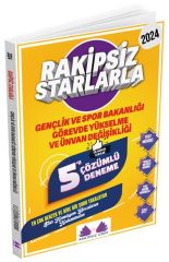 Rakipsiz UZEM 2024 GYS Gençlik ve Spor Bakanlığı Rakipsiz Starlarla 5 Deneme Çözümlü - Hasan Bal Rakipsiz UZEM