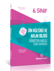 Puan 6. Sınıf Din Kültürü ve Ahlak Bilgisi Öğreten Akıllı Soru Bankası Puan Yayınları