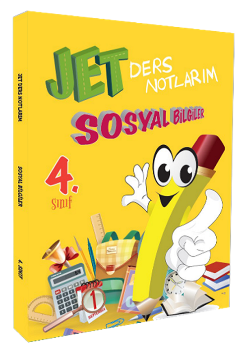 Jet Yayınları 4. Sınıf Sosyal Bilgiler Jet Ders Notlarım Jet Yayınları