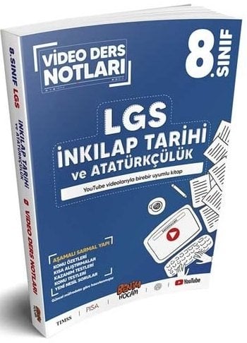 Benim Hocam LGS 8. Sınıf İnkılap Tarihi ve Atatürkçülük Video Ders Notları Benim Hocam Yayınları