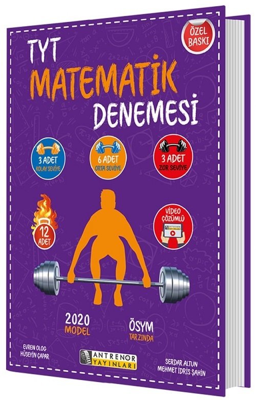 Antrenör YKS TYT Matematik 12 Deneme Antrenör Yayınları