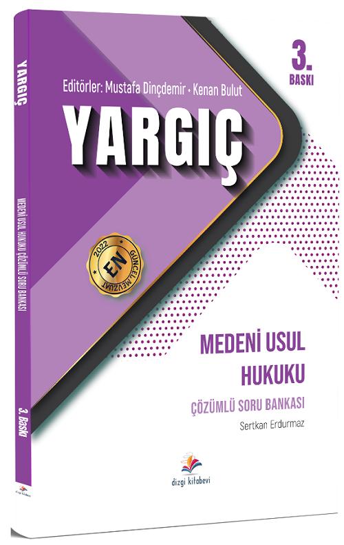 Dizgi Kitap Adli İdari Hakimlik YARGIÇ Medeni Usul Hukuku Soru Bankası Çözümlü 3. Baskı - Sertkan Erdurmaz Dizgi Kitap