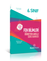 SÜPER FİYAT - Puan 6. Sınıf Fen Bilimleri Öğreten Akıllı Soru Bankası Puan Yayınları