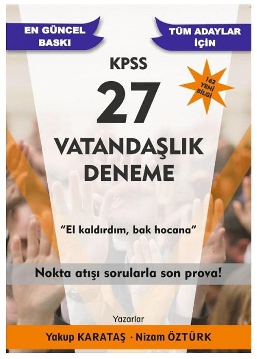 Yakup Karataş 2022 KPSS Vatandaşlık 27 Deneme Yakup Karataş