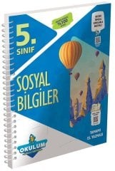 Murat 5. Sınıf Sosyal Bilgiler Okulum Akıllı Defter Murat Yayınları