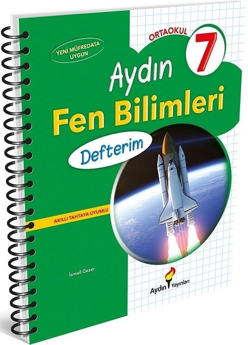 Aydın 7. Sınıf Fen Bilimleri Defterim Aydın Yayınları