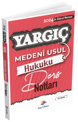 Dizgi Kitap 2024 YARGIÇ HMGS Hakimlik Medeni Usul Hukuku Ders Notları - Emin Kalkan Dizgi Kitap