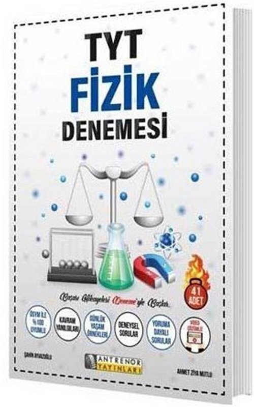 Antrenör YKS TYT Fizik 41 Deneme Antrenör Yayınları