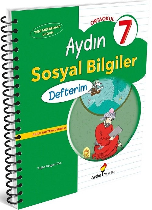 Aydın 7. Sınıf Sosyal Bilgiler Defterim Aydın Yayınları