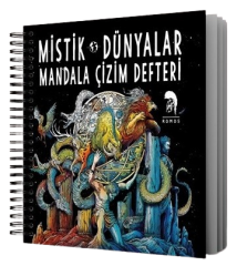 Mistik Dünyalar Yetişkinler İçin Mandala Çizim Defteri Romos Yayınevi