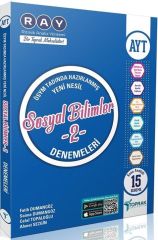 Toprak YKS AYT Sosyal Bilimler-2 RAY 15 Deneme Toprak Yayıncılık