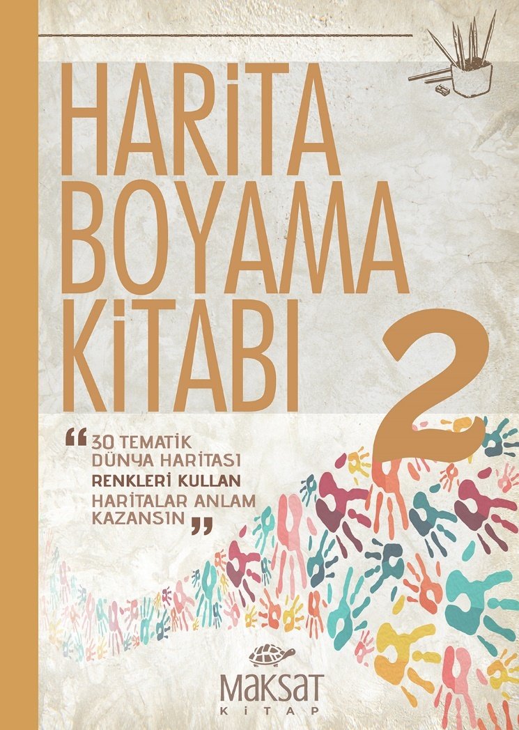 Harita Boyama Kitabı Haboki Dünya Serisi-2 Maksat Kitap