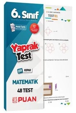 Puan 6. Sınıf Matematik 48 Çek Kopar Yaprak Test Puan Yayınları