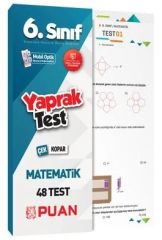 Puan 6. Sınıf Matematik 48 Çek Kopar Yaprak Test Puan Yayınları