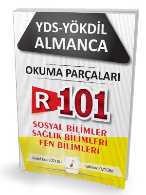 Pelikan YDS YÖKDİL Almanca R101 Okuma Parçaları Sosyal-Sağlık-Fen Pelikan Yayınları