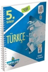 Murat 5. Sınıf Türkçe Okulum Akıllı Defter Murat Yayınları