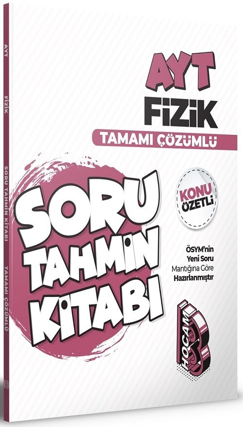 SÜPER FİYAT - Benim Hocam YKS AYT Fizik Konu Özetli Soru Tahmin Kitabı Çözümlü Benim Hocam Yayınları