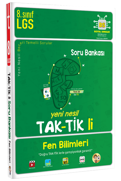 Tonguç 8. Sınıf LGS Fen Bilimleri Taktikli Soru Bankası Tonguç Akademi