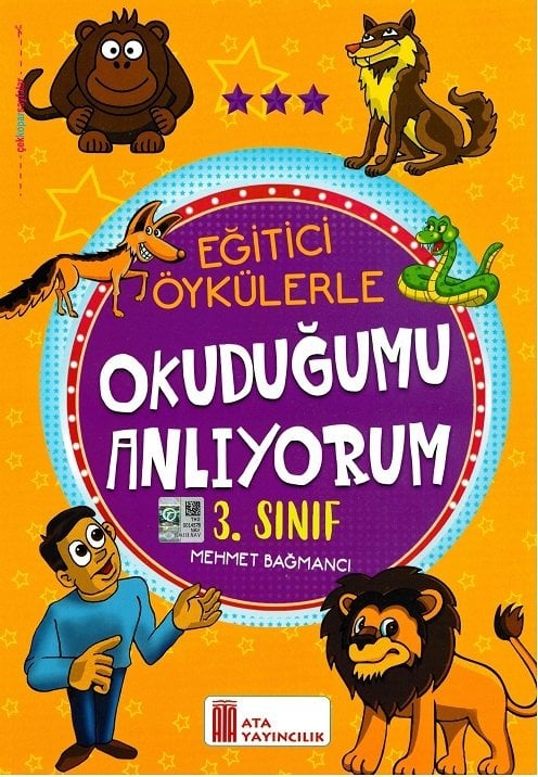 Ata Yayıncılık 3. Sınıf Eğitici Öykülerle Okuduğumu Anlıyorum Ata Yayıncılık