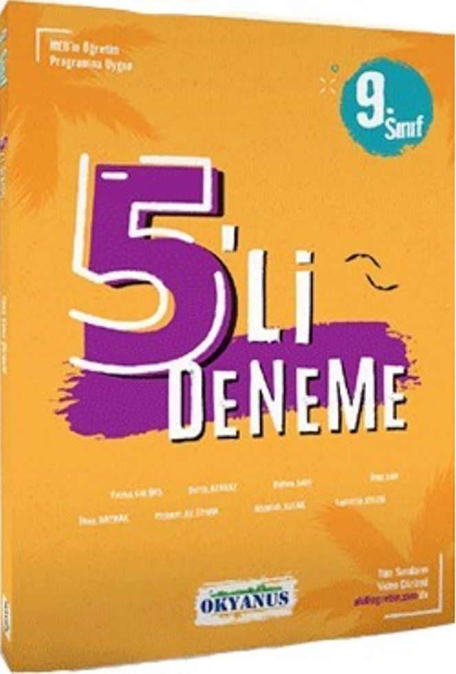 Okyanus 9. Sınıf 5 Deneme Okyanus Yayınları