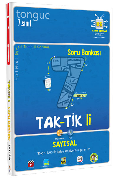 Tonguç 7. Sınıf Sayısal Taktikli Soru Bankası Tonguç Akademi