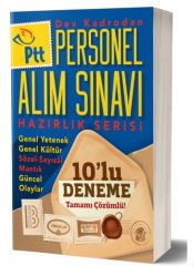 Benim Hocam PTT Personel Alım Sınavı 10 Deneme Çözümlü Benim Hocam-Yargı-Yediiklim Yayınları