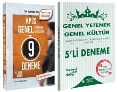 SÜPER FİYAT - Uzman Kariyer + Kuzey Akademi KPSS Genel Yetenek Genel Kültür 9+5 Deneme 2 li Set Uzman Kariyer + Kuzey Akademi Yayınları