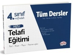 Editör 4. Sınıf Tüm Dersler Hızlı Telafi Eğitimi Editör Yayınları