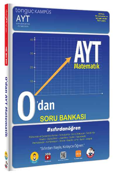 Tonguç YKS AYT 0 dan Matematik Soru Bankası Tonguç Akademi Yayınları