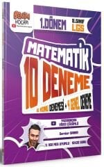 Benim Hocam 8. Sınıf LGS Matematik 1. Dönem 10 Deneme Video Çözümlü Benim Hocam Yayınları