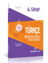 SÜPER FİYAT - Puan 6. Sınıf Türkçe Öğreten Akıllı Soru Bankası Puan Yayınları