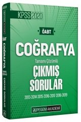 Pegem 2020 ÖABT Coğrafya Çıkmış Sorular Çözümlü Pegem Akademi Yayınları