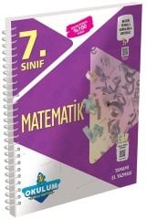 Murat 7. Sınıf Matematik Okulum Akıllı Defter Murat Yayınları