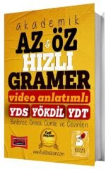 Yargı YDS YÖKDİL YDT Az ve Öz Hızlı Gramer Video Anlatımlı - Fuat Başkan Yargı Yayınları