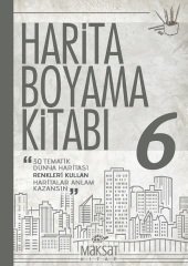 Harita Boyama Kitabı Haboki Dünya Serisi-6 Maksat Kitap