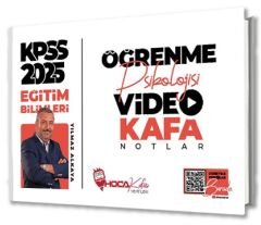 Hoca Kafası 2025 KPSS Eğitim Bilimleri Öğrenme Psikolojisi Video Kafa Notlar - Yılmaz Alkaya Hoca Kafası Yayınları