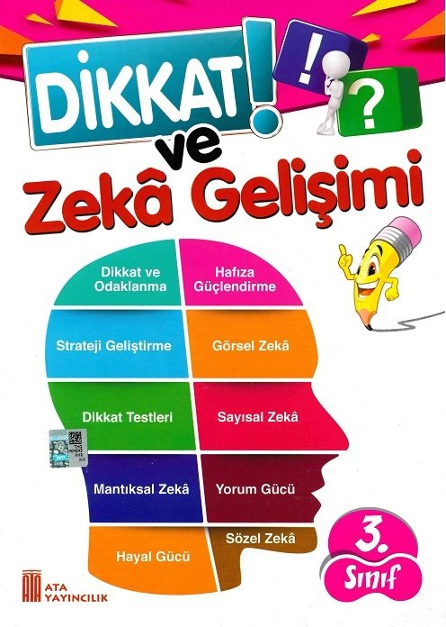 Ata Yayıncılık 3. Sınıf Dikkat ve Zeka Gelişimi Ata Yayıncılık