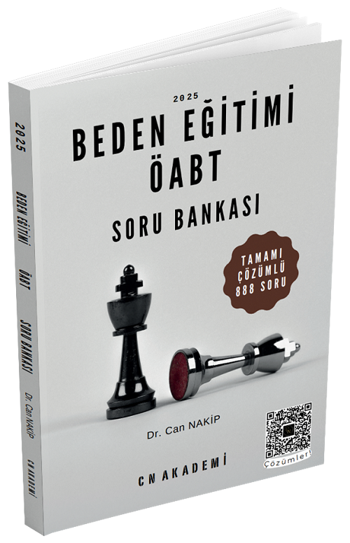 CN Akademi 2025 ÖABT Beden Eğitimi Öğretmenliği Soru Bankası Çözümlü - Can Nakip CN Akademi